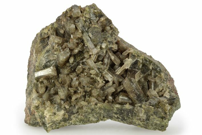 Clinozoisite Crystal Cluster - Peru #220814